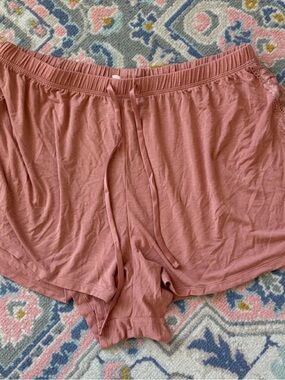 Victoria's Secret Dusty Rose Drawstring Lounge Shorts